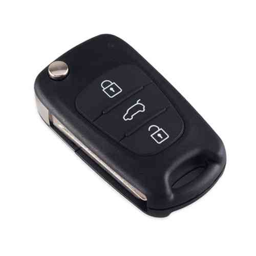 Викидний ключ KIA, корпус під чіп, 3 кнопки, автоключ HY14, смарт ключ, корпус для заміни Київ