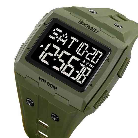 Годинники армійські оригінал SKMEI 2186AG, Годинники для туризму військової тематики KR-91 Івано-Франківськ