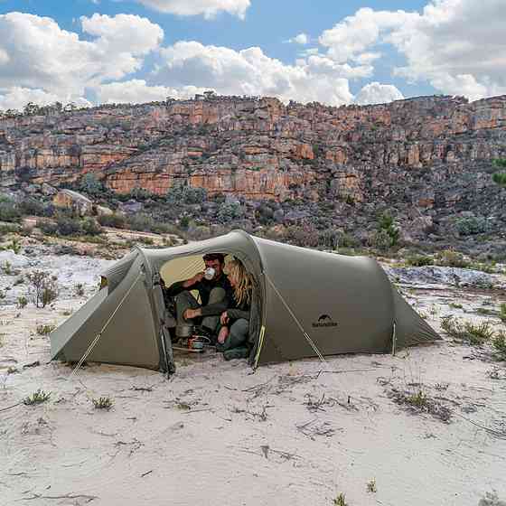 Намет двомісний Naturehike Opalus UL CNK2450WS036 Темно-зелений Вінниця