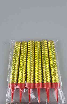 Фонтан для торта (холодний фонтан), 10 см. по 6 штук в упаковці (1 пачка) Харків