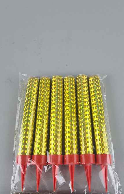 Фонтан для торта (холодний фонтан), 10 см. по 6 штук в упаковці (1 пачка) Харків - фото 2