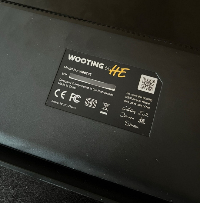 Магнітна клавіатура Wooting 80HE Київ - фото 2