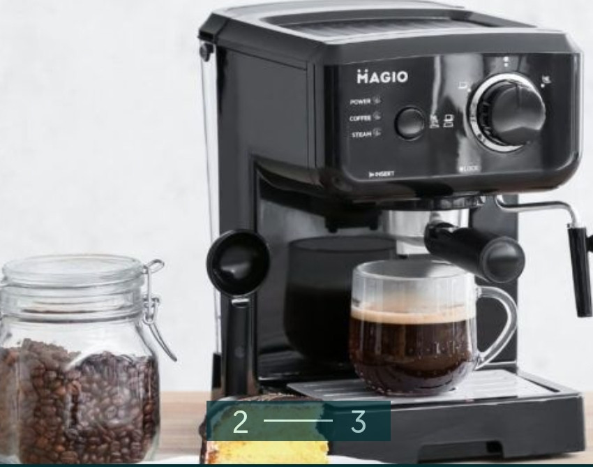 Кавоварка автоматична Ріжкова: MAGIO MG -962. Київ - фото 3