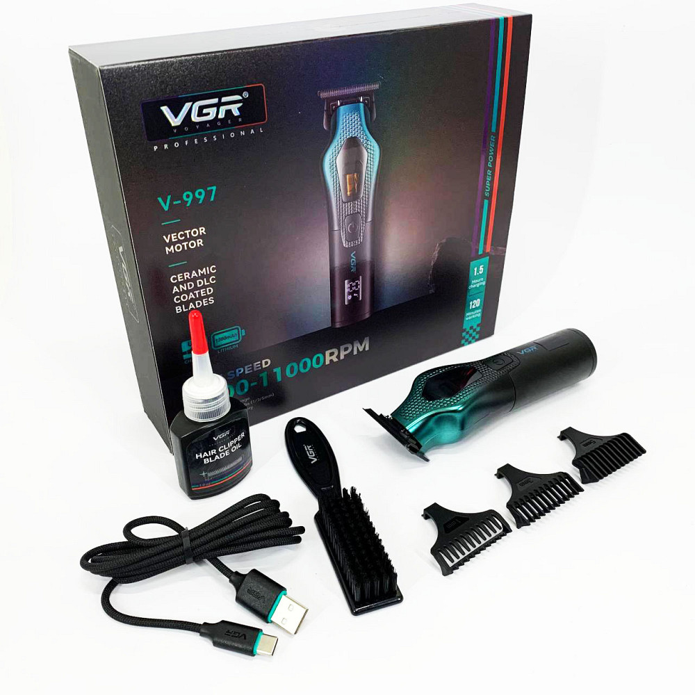 Машинка для стрижки волосся бездротова, Машинка для стрижки волосся потужна Електромашинка TP-65 Львів - фото 4