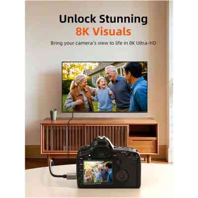 Кабель мультимедийный HDMI mini M to HDMI M 3.0m 8K60Hz Cabletime (CA915866) Вінниця