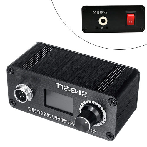 Паяльна станція QUICKO T12-942 MINI OLED на жалах Hakko T12 Вінниця - фото 2