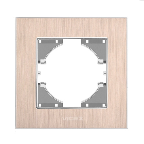 BINERA мідний алюміній Рамка горизонтальна 1-а Videx Житомир