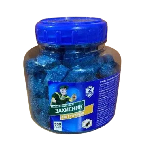 Принада для знищення гризунів 300гр парафінові брикети Захисник Укравіт Житомир - изображение 1