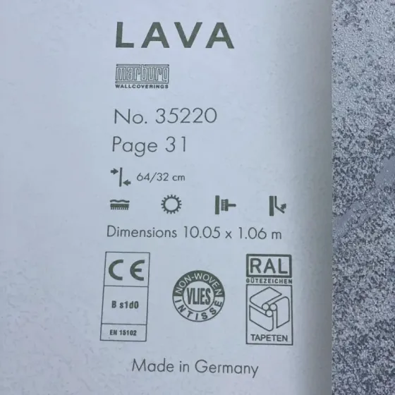 Шпалери Marburg Lava 35220 Киев