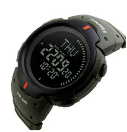 Часы наручные SKMEI 1231AG, ARMY GREEN, Compass, 9738 Днепр