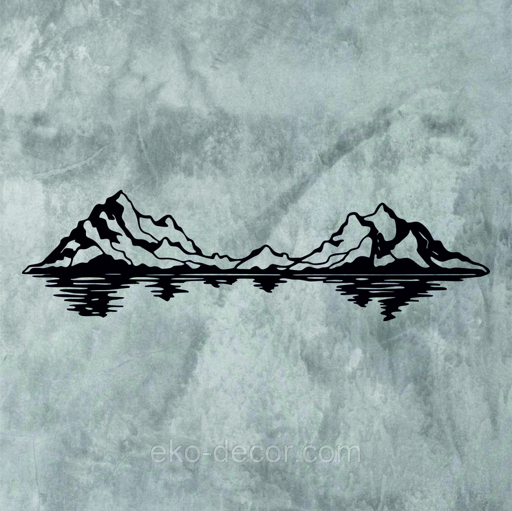 Декоративне настінне Панно «Гори», Декор на стіну Київ - фото 7