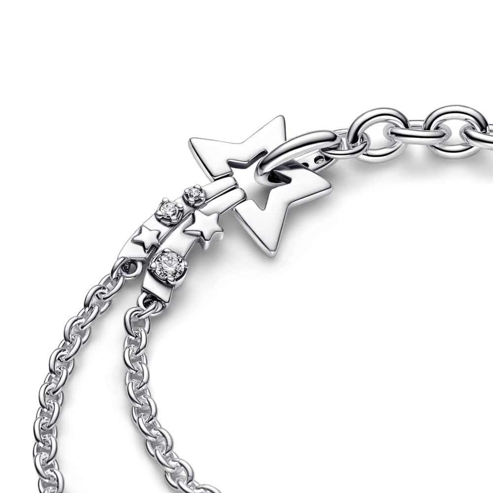 Серебряный браслет для шармов Пандора