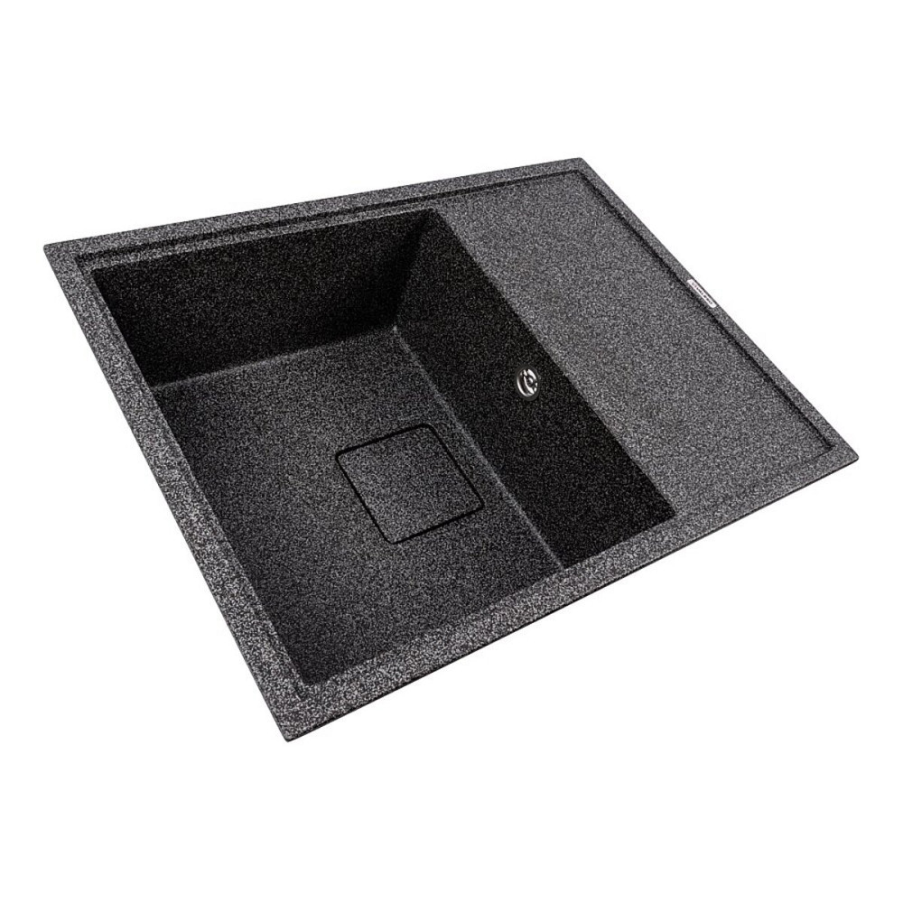 Кухонна гранітна мийка 6550 ESTERIS VALESO графіт Коломия - фото 3