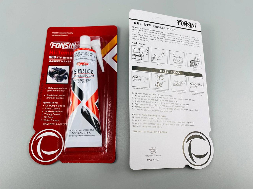 Герметик універсальний 85 г червоний (фабрика "ABRO") Мукачево - фото 5