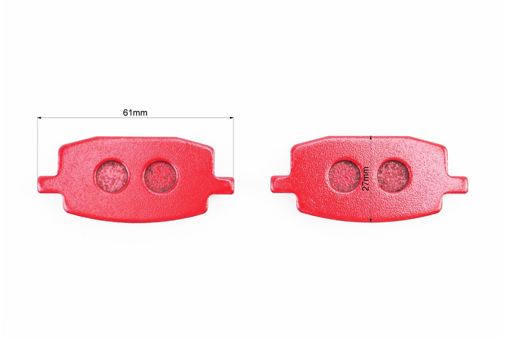 Гальмівні колодки (дискові) Yamaha JOG2 / BWS / Axis; Viper WIND; WUYANG-WY 50; LIFAN-LF 50; к-кт Київ - фото 2