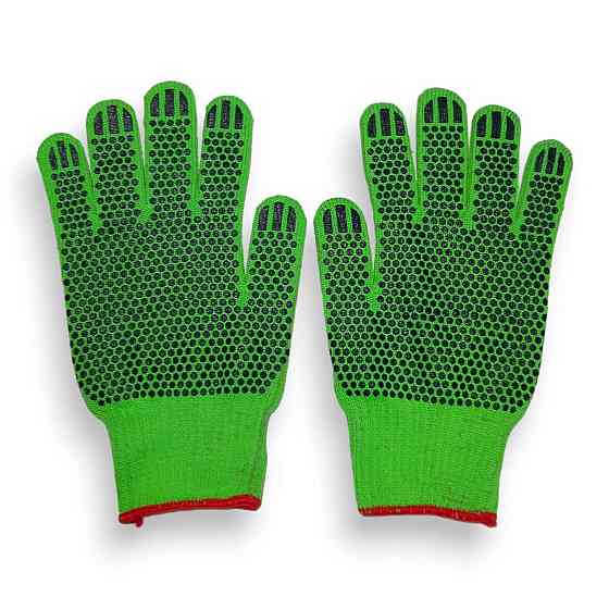 Рукавички робочі синтетичні зелені Харків