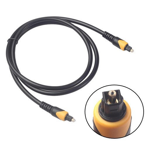 Кабель оптичний Toslink–Toslink 2м аудіо цифровий оптоволоконний OD5.0 для телевізора та акустики Київ - фото 1