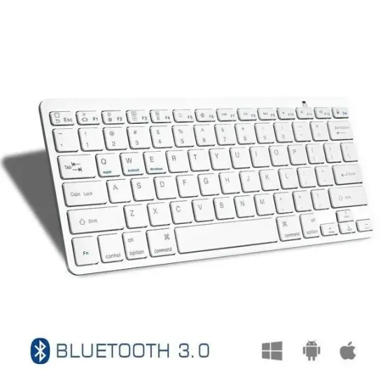 Бездротова Bluetooth-клавіатура KEYBOARD X5: ультратонка ультракомпактна клавіатура для ПК, планшета, ТВ Одеса