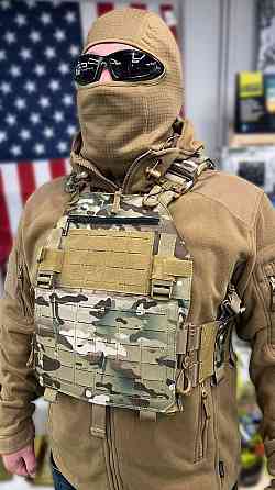 Тактическая плитоноска с системой Molle (без плит) Мультикам Винница