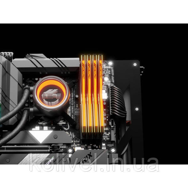 DDR5 32Gb 6600MHz (2*16Gb) OCPC PISTA RGB C32 Black Label, Retail Kit (MMPT2K32GD566C32BL) Київ - фото 5