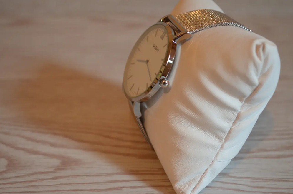 Кварцевые мужские часы Skmei 1181 Large серебристые Киев - изображение 4