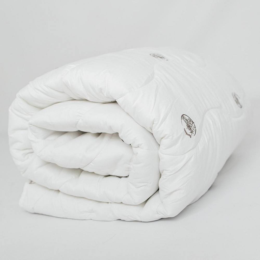 Гипоаллергенное одеяло из Бамбука «Lelit», Чехол - Поликотон, Белый, 170/205 Киев - изображение 1