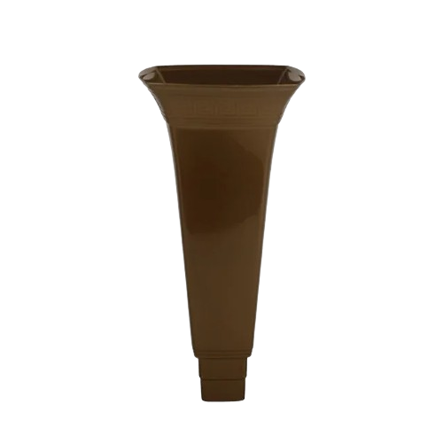 Корпус вази для квітів 30см золотистий металік Ламела Житомир - фото 1