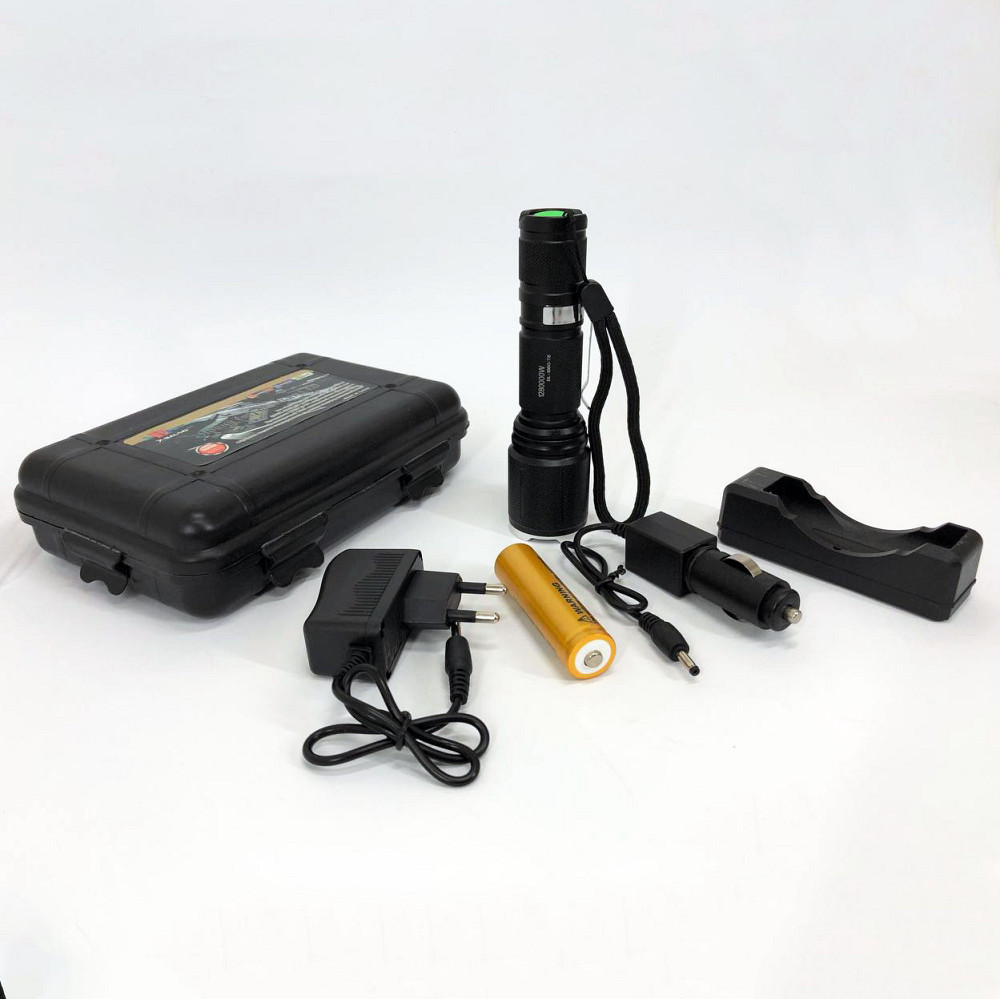 Фонарь военный зсу Bailong BL-1860-T6, Фонарик светодиодный ручной аккумуляторный портативный XC-41 Львов - изображение 1