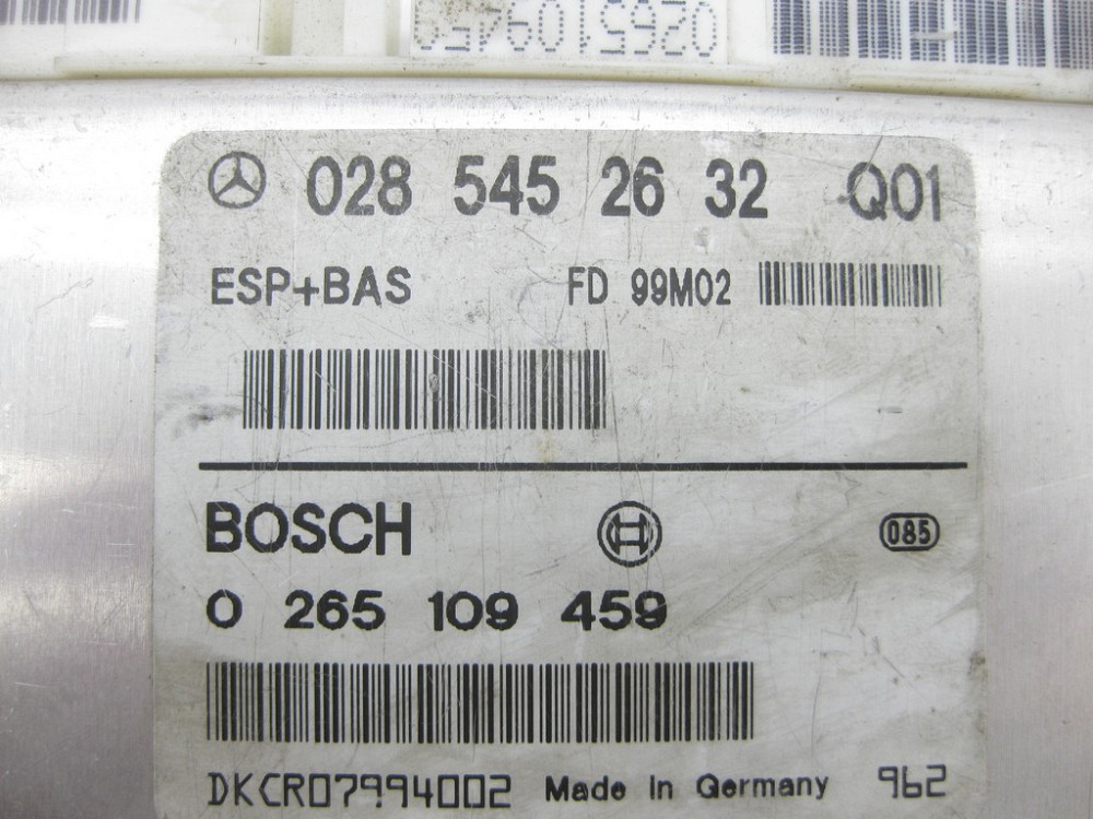 Mercedes-Benz  A0285452632 Блок керування ESP+BAS A-class W168 Одеса - фото 6