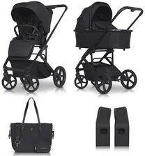 Дитяча коляска Cavoe Moi XL Wózek Głęboko-Spacerowy 2w1 + Torba + Adaptery Meteorite Київ - фото 1