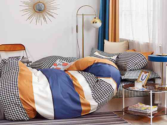 Ecotton Комплект постільної білизни Ecotton двоспальний 180х215 см синій (21215АВ) Коломыя