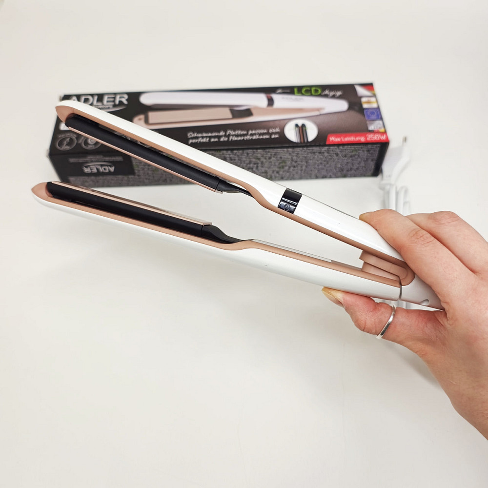 Укладка волос выпрямление, Мощный утюжок для выравнивания волос Щипцы для Плойка-выпрямитель EL-76 Львов - изображение 4