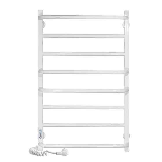 Електрична рушникосушка Laris Зебра Комфорт ЧК8 500Х800 Е біла, ліва Київ