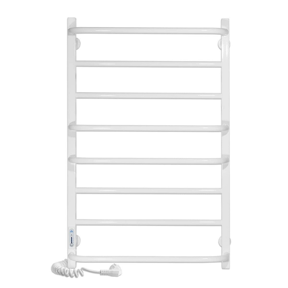 Електрична рушникосушка Laris Зебра Комфорт ЧК8 500Х800 Е біла, ліва Київ - фото 2