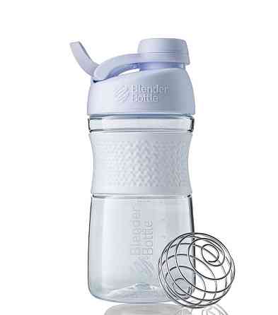Шейкер спортивний (пляшка) BlenderBottle SportMixer Twist 20oz/590ml White (Original) Кам'янське