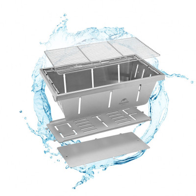 Гриль-барбекю Naturehike Mini Picnic BBQ Grill NH20CJ006 Сталь (6927595767672) Вінниця - фото 2