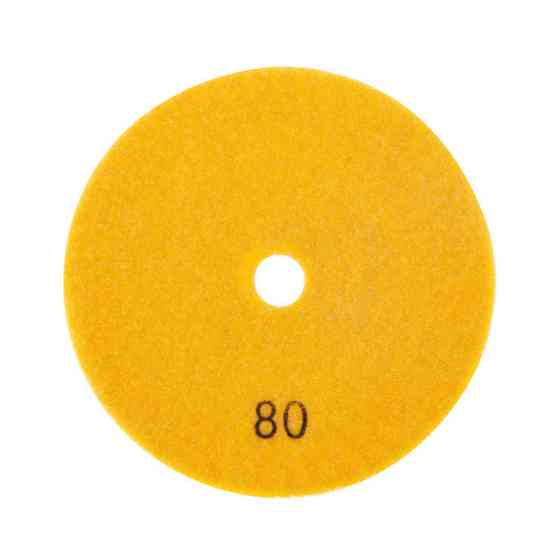 Окружность алмазная шлифовальная, гибкая на липучке 125 мм P80. INTERTOOL BT-0926 Киев