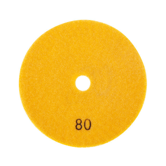 Коло алмазне шліфувальне гнучкий на липучці 125 мм P80. INTERTOOL BT-0926 Київ - фото 1