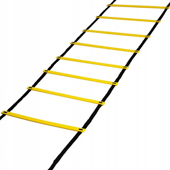 Координаційні сходи для тренування швидкості Power System PS-4087 Agility Speed Ladder Black/Yellow Каменское - изображение 1