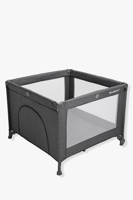 Манеж дитячий квадратний VELANO Cubo, dark grey Київ - фото 5