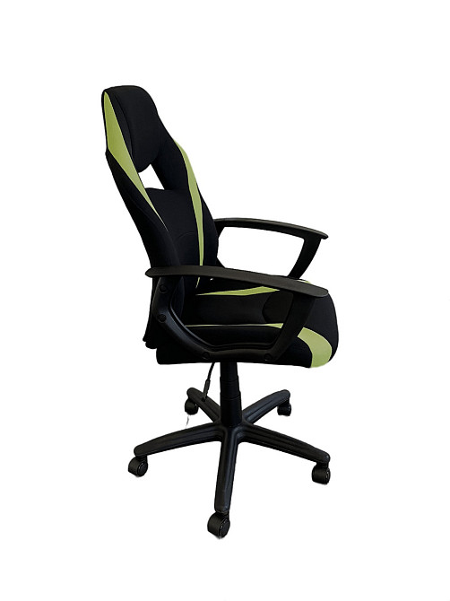 Офисное кресло руководителя Tehforward Start Tilt Черно-зеленый Днепр - изображение 3