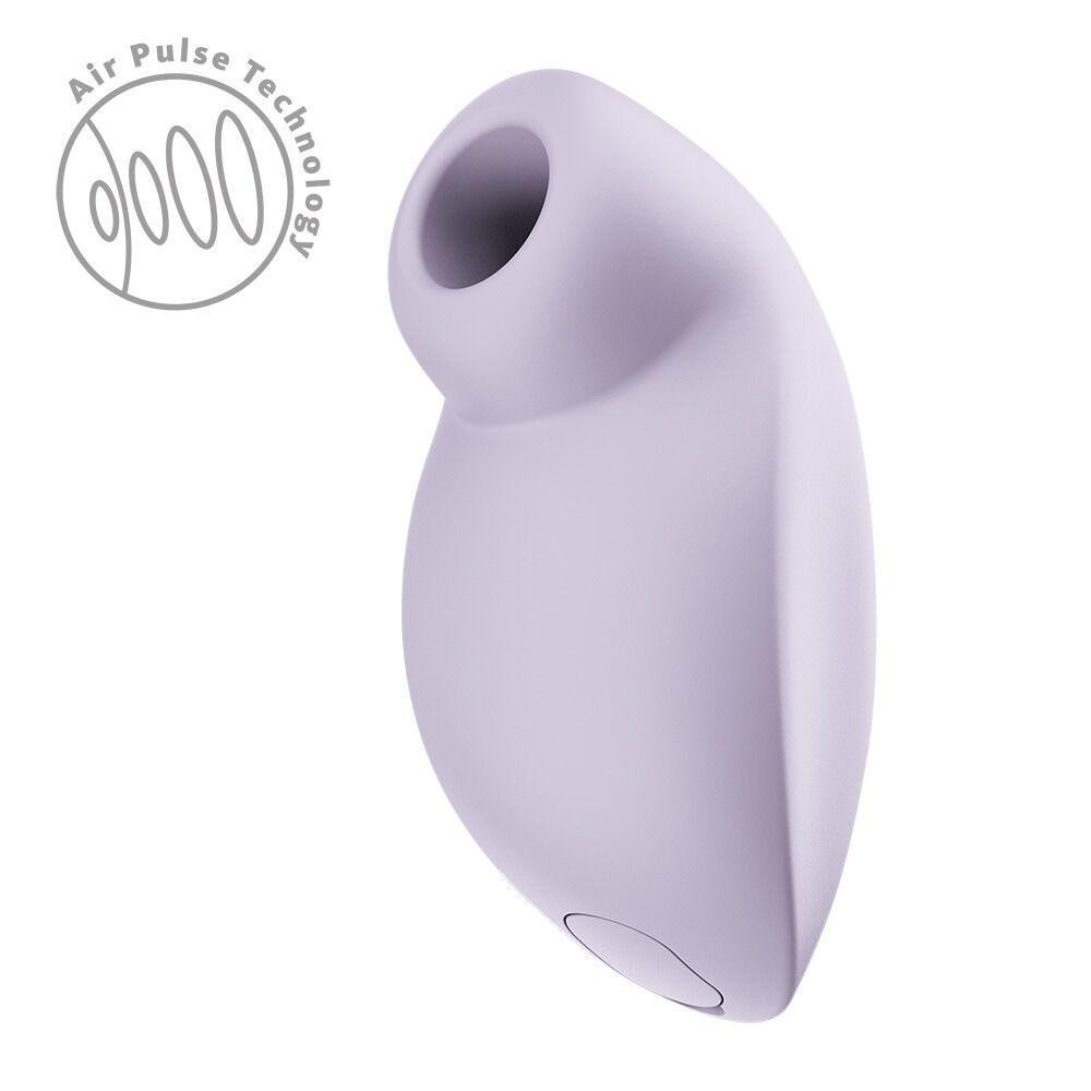 Вакуумний стимулятор Fun Factory Gaia Purple, 11 рівнів вакууму, потужний мотор Sex Aura Київ - фото 4