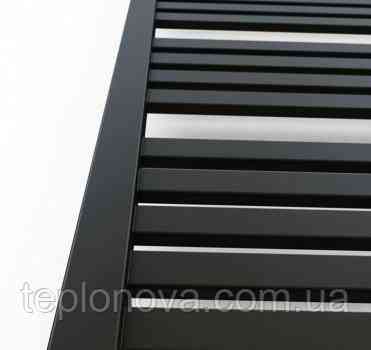 Электрический Полотенцесушитель Плоский Черный 710х500 Terma Marta Черновцы