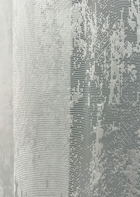 Тюль VR-Textil 1402т Мрамор Жаккард Кремовый 400х270 см (43-133) Киев - изображение 13