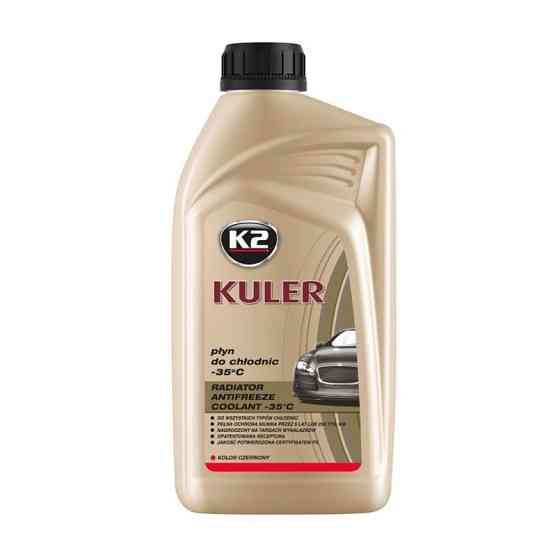 Антифриз K2 Kuler Long Life G12 -35°C готовый красный 1л Львов