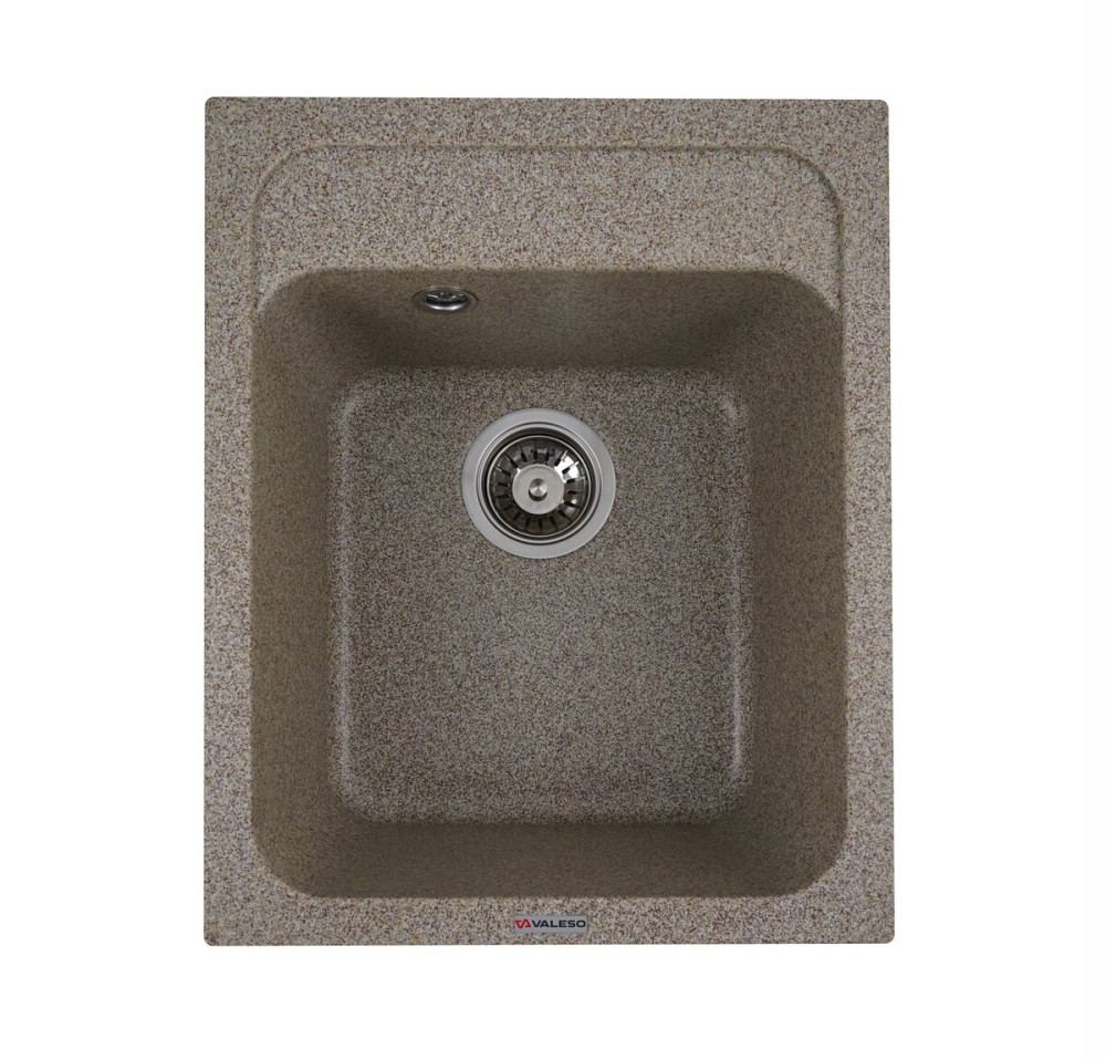 Гранітна мийка для кухні VALESO 4050 KORRADO матова Карамель Коломыя - изображение 1