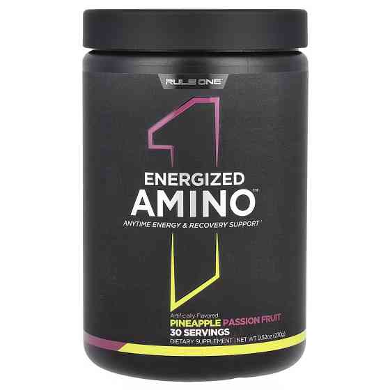 Аминокислотный комплекс Rule One Energized Amino 270 г, Pineapple Passionfruit Луцк