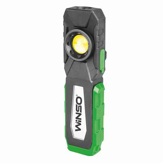 Фонарь портативный Winso 500Lm, 10W COB+3W, 2000mAh, белый/красный Львов