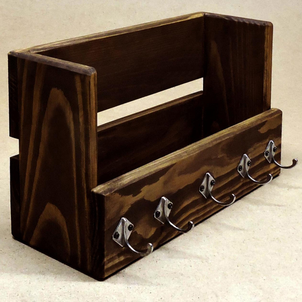 Ключниця дерев'яна "Бодіам" капучино Миколаїв - фото 2