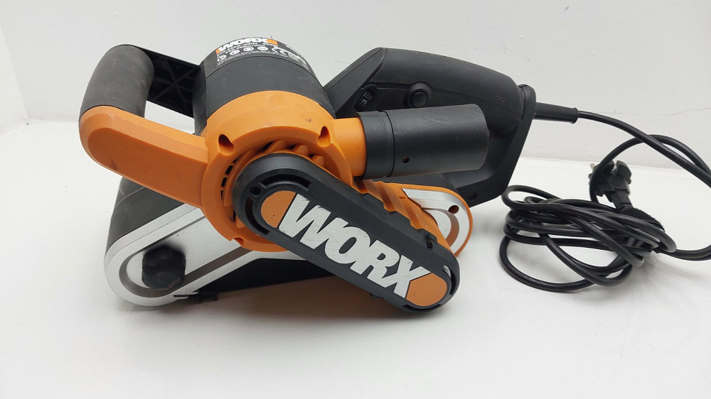 Стрічкова шліфувальна машина Worx WX661.1 (Б клас) Луцк - изображение 1